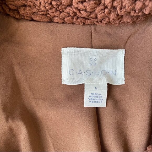 NWT Calson Fleece  Faux Shearling Jacket - Picture 8 of 13